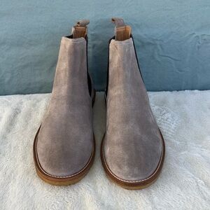 EUC Reserved Footwear New York Men's Maksim Chelsea Boot Taupe Size 12